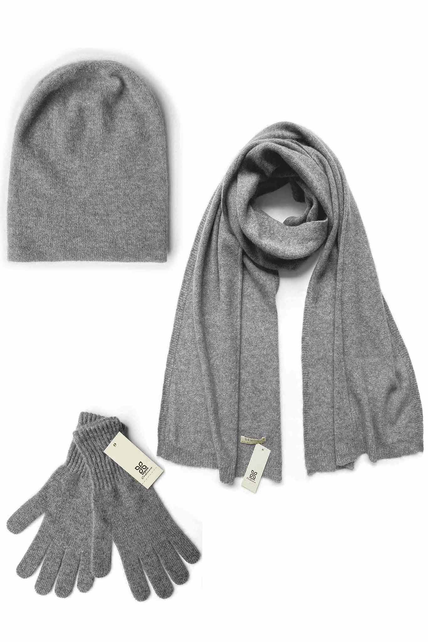 Grey Asda Cashmere Jumpers Asda Cashmere Grey Fleece Hat And