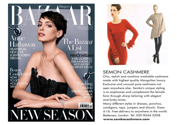 Harper's Bazaar'13 February issue