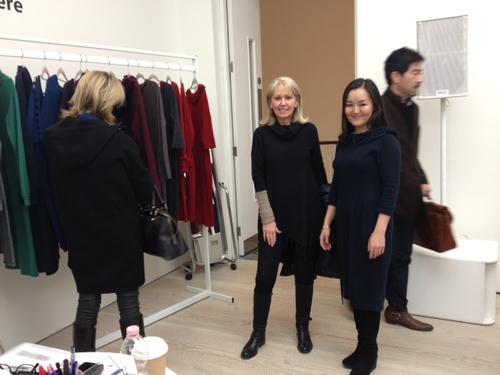 Our stockist Roccawomen is wearing SEMON Cashmere @scooplondonshow