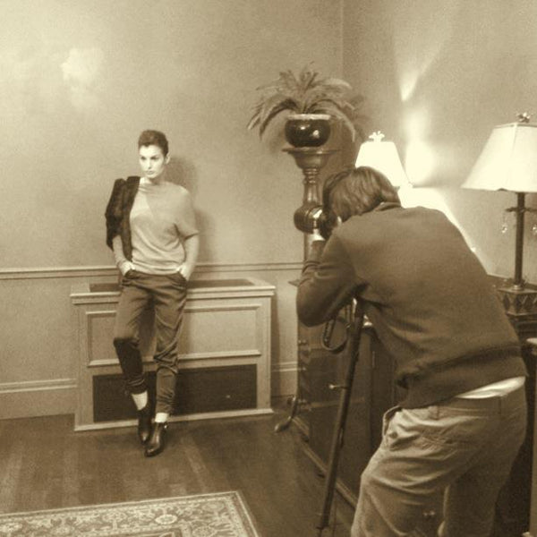 Behind a Scene of a Photoshooting in Soho