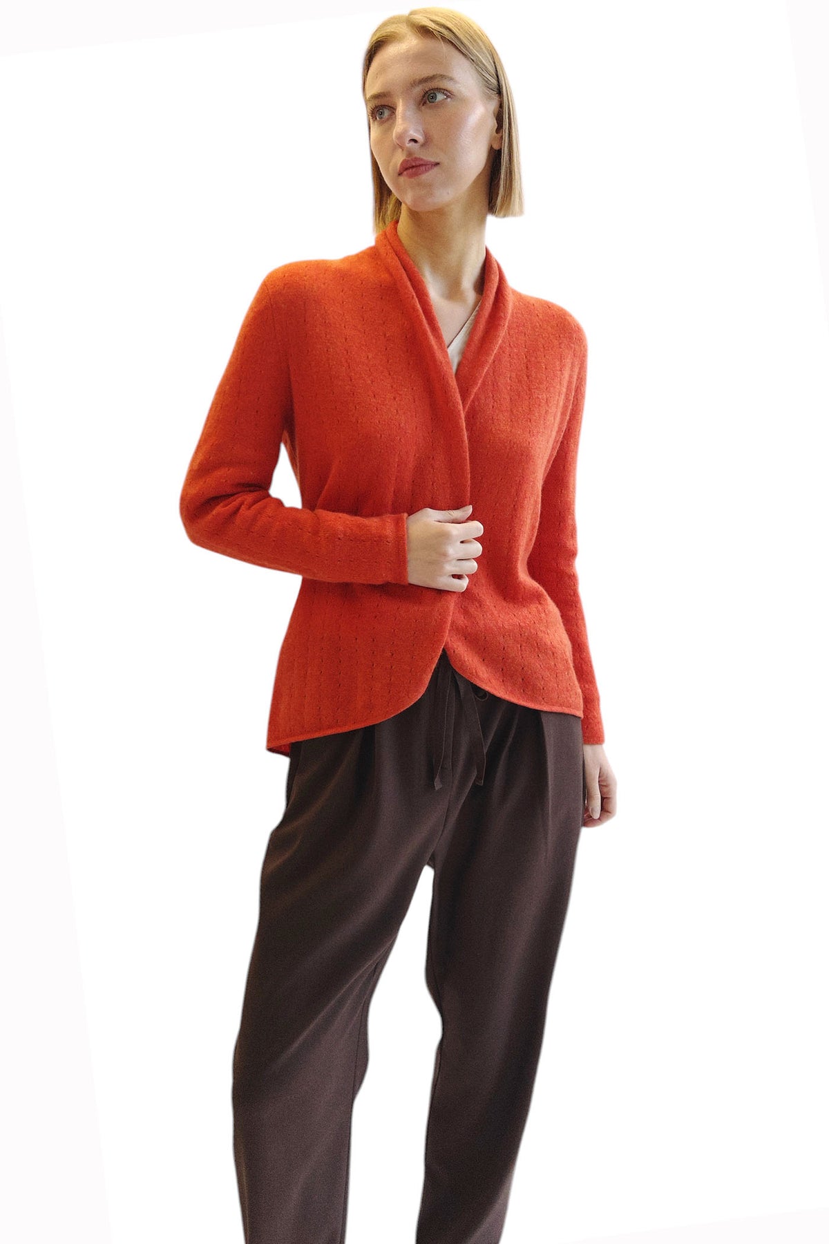 Summer cashmere cardigan on sale