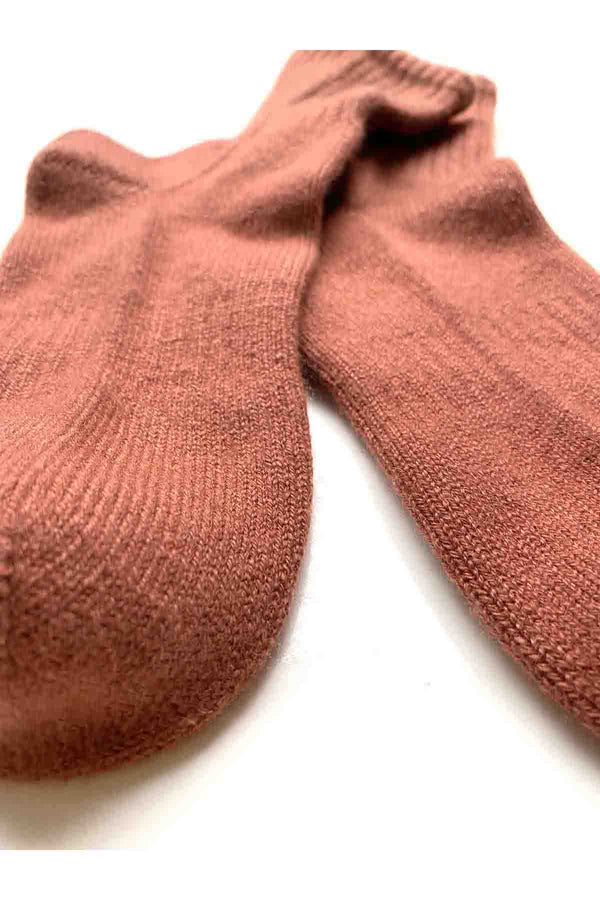 Cashmere socks brown SEMON Cashmere