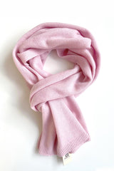 Pink cashmere scarf
