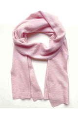Pink cashmere scarf