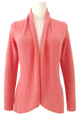 Coral cashmere cardigan | SEMON Cashmere