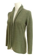 Light olive green Cashmere Cardigan